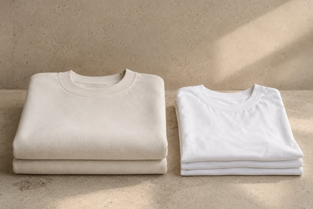 Heavyweight vs Regular Cotton T Shirts What's the Difference
