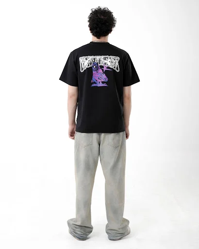 FATCHECK Comet Tee (Black + Blue)4